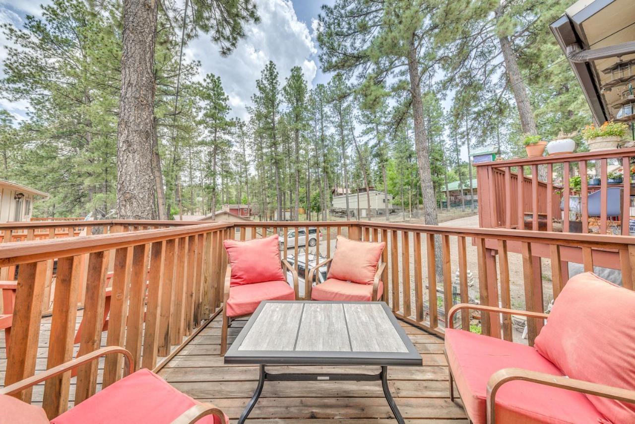 Ruidoso Home With Balcony About 16 Mi To Ski Apache! 외부 사진