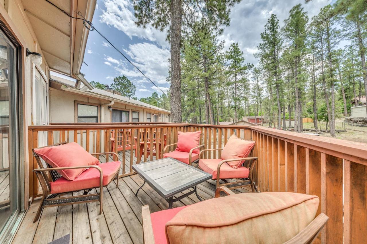 Ruidoso Home With Balcony About 16 Mi To Ski Apache! 외부 사진